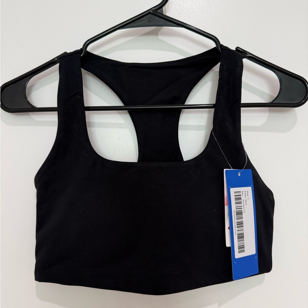 New Black Sports Bra